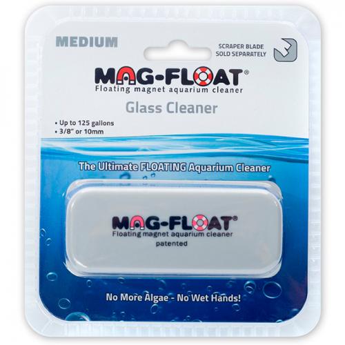 Mag-Float 125 Medium Size Floating Algae Magnet for Glass 1