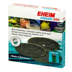 EHEIM classic 350 fine carbon Filter Pads [3 pk]