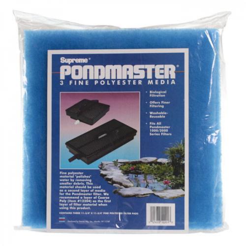 Danner PondMaster Blue/White Fine Poly Pad 12 in. x 12 in. [3 pk] 1