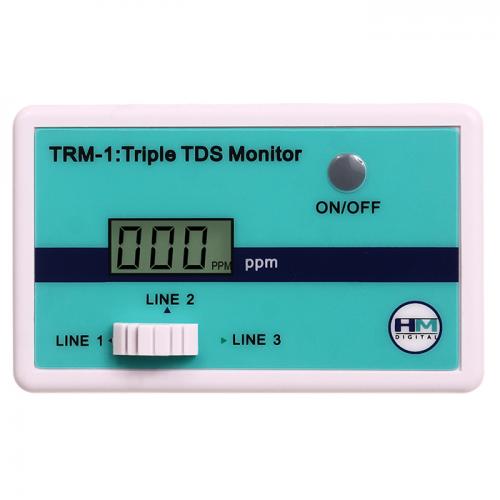HM Digital Triple In-line TDS Monitor w/T-Fittings 1