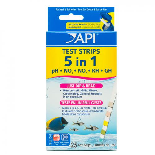 API 5 In 1 Test Strips [ 25 Tests] 1