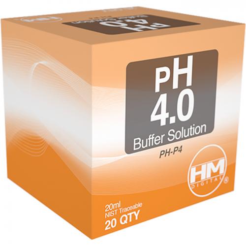 HM Digital pH 4.0 Buffer Solution [20 pk] 1