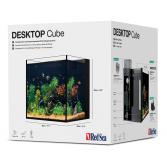 Red Sea Desktop Cube with White Cabinet 2