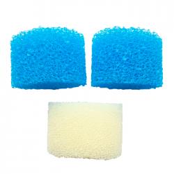 Sicce Shark Sponges [2 Blue & 1 White]