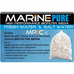 MarinePure MP2C-C Biomedia Filter Media with Bag