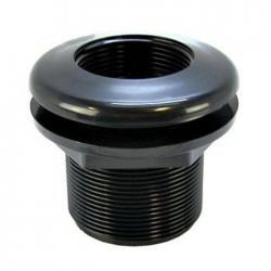 Lifegard 3/4 in. Slip (on flange side) x Threaded Bulkhead - Requires 1 1/2 in. hole