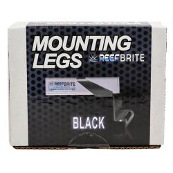 Reef Brite XHO and Tech LED Mounting Legs [Black]