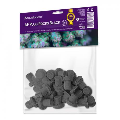 Aquaforest Plug Rocks - Black [24 pk]