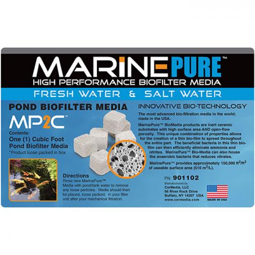 MarinePure BioFilter Media MP2C [1 Cubic Foot] 1