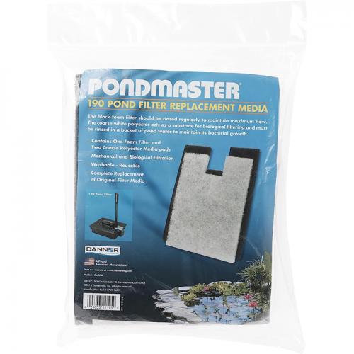 Danner Pondmaster 190 Filter Replacement Media Pack 1