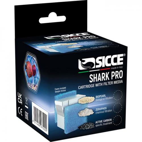 Sicce Shark PRO BioPearl Cartridge with 20ppi Sponges 1