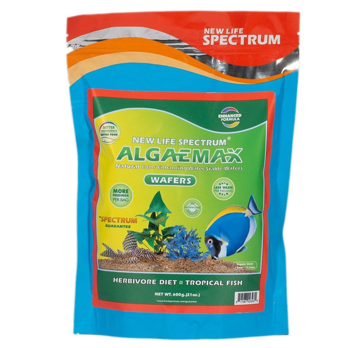 New Life AlgaeMAX Sinking 12mm-12.5mm Wafers [600 g]